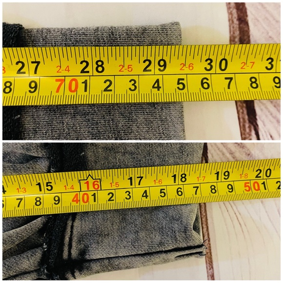 Oli & Hali Two-Tone Jean Jacket sz L - Picture 10 of 16